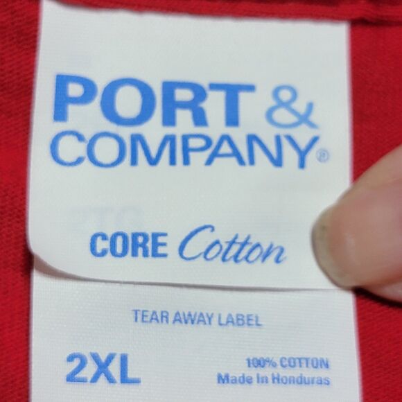 Houston Rockets SS 8-Bit Christmas Red Unisex Tee - Size 2XL - Picture 4 of 4